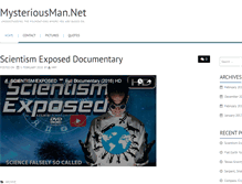 Tablet Screenshot of mysteriousman.net